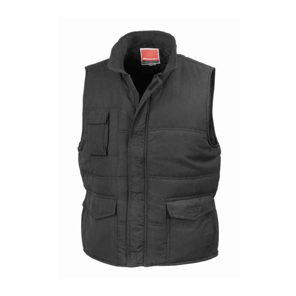 Result Mens Promo Body Warmer / Black